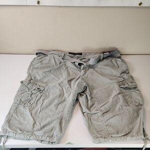 Women's Casual Gray Cargo Shorts